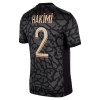 Original Fußballtrikot Paris Saint-Germain Hakimi 2 Ausweichtrikot 2023-24 Für Herren